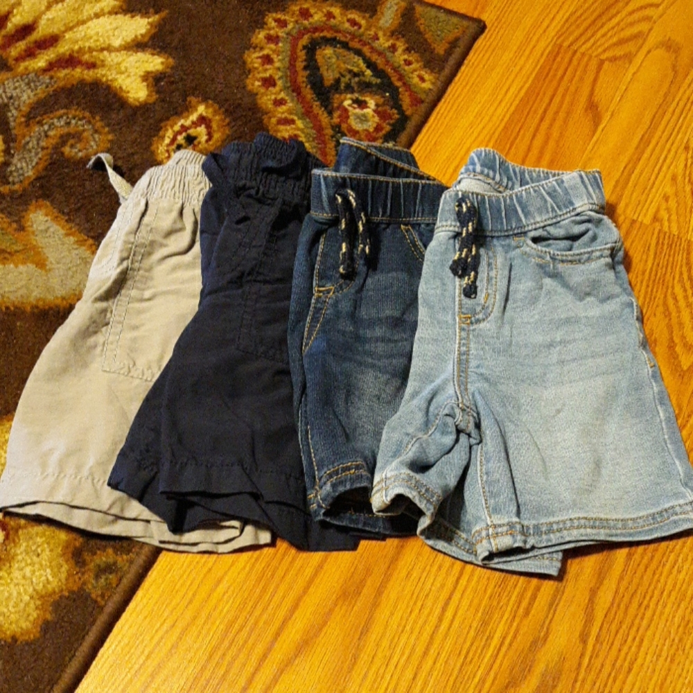 4 pair Okie Dokie Shorts